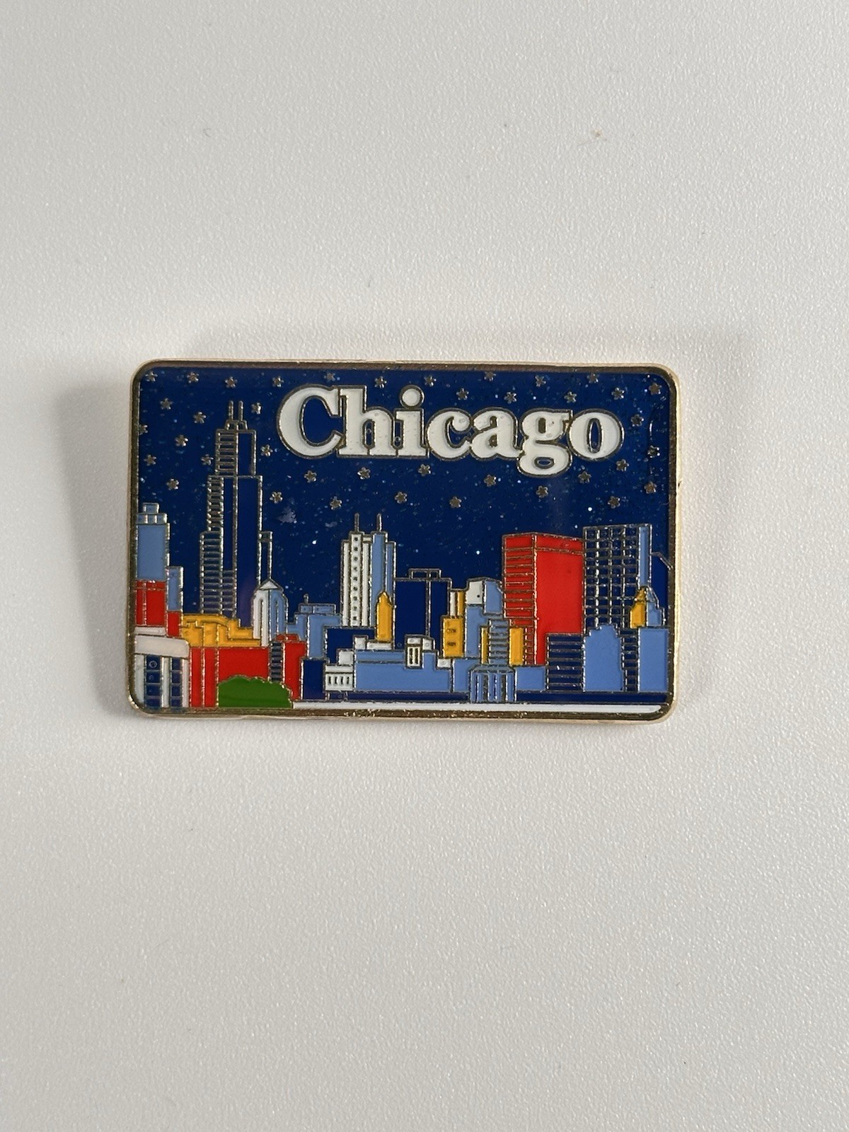 America Chicago 3D Resin Refrigerator Fridge Magnet Tourist Souvenir Skyline
