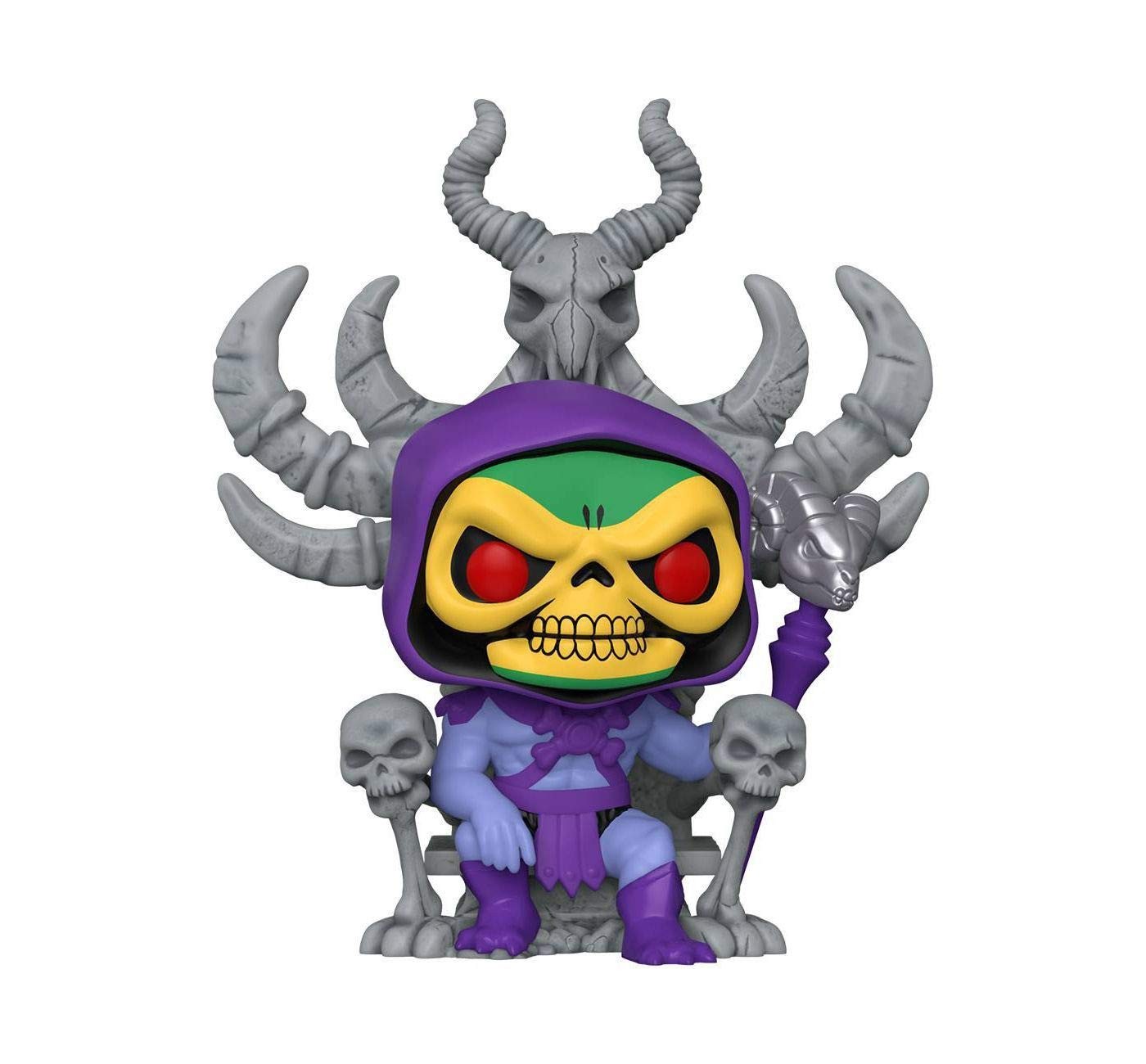 Masters Of The Universe Funko POP | Skeletor on Throne One Size, Purple 