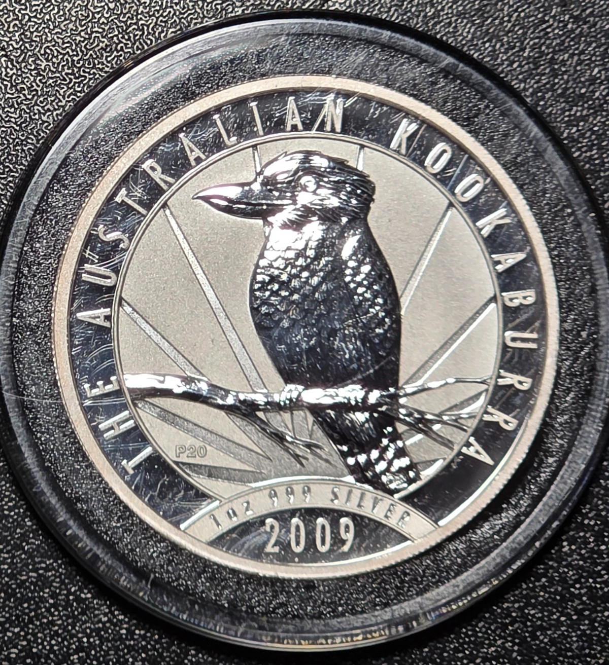 2009 Australia Kookaburra 1oz .999 Fine Silver UNC
