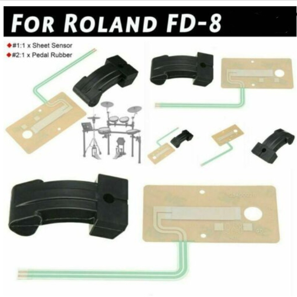 Sheet Sensor Actuator Pedal Rubber Replacement For Roland Drum FD-8 New Hi Hat
