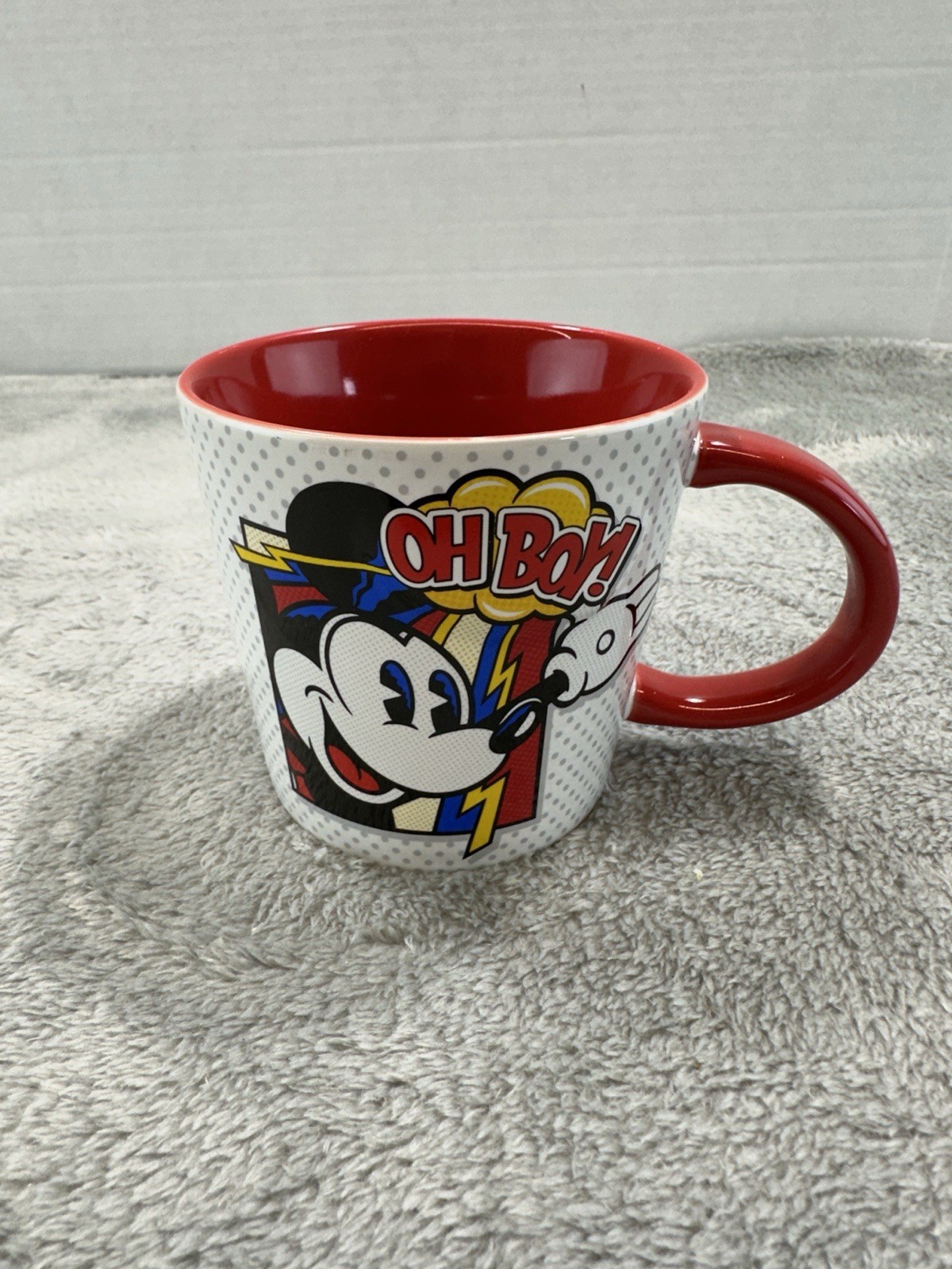 Disney Store Mickey Mouse "Oh Boy!" mug