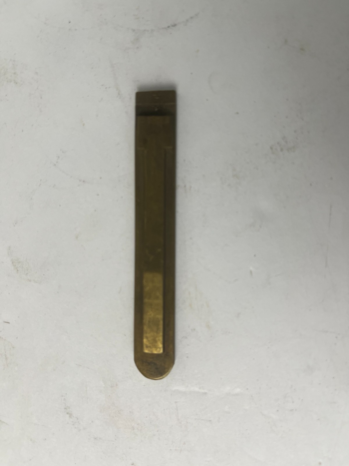 Antique Brass Reed From A Pump Organ 2 7/8"
