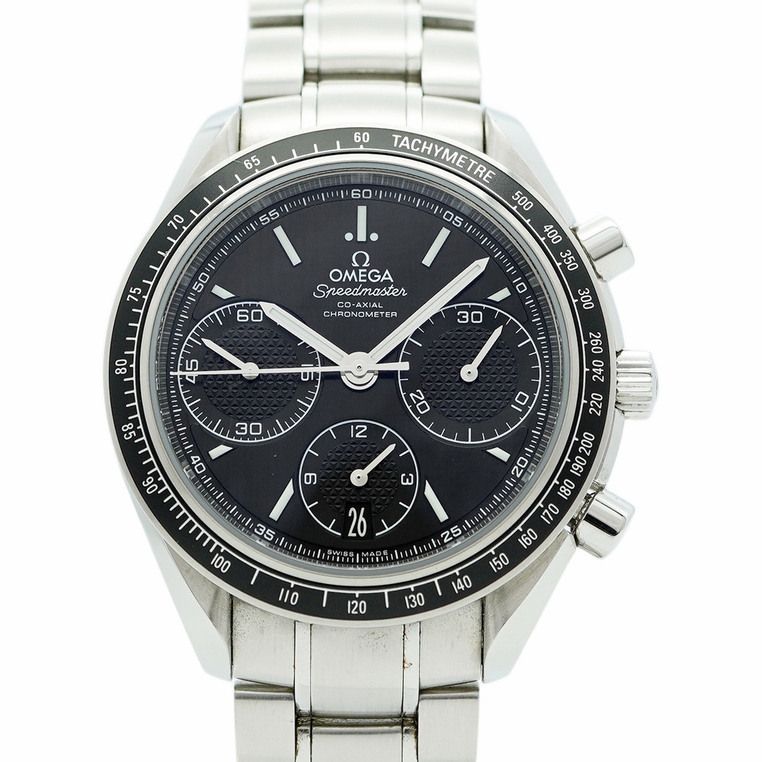 6wbb0110 Omega Speedmaster 326.30.40.50.01.001 Black Dial Used Men s Watch fr