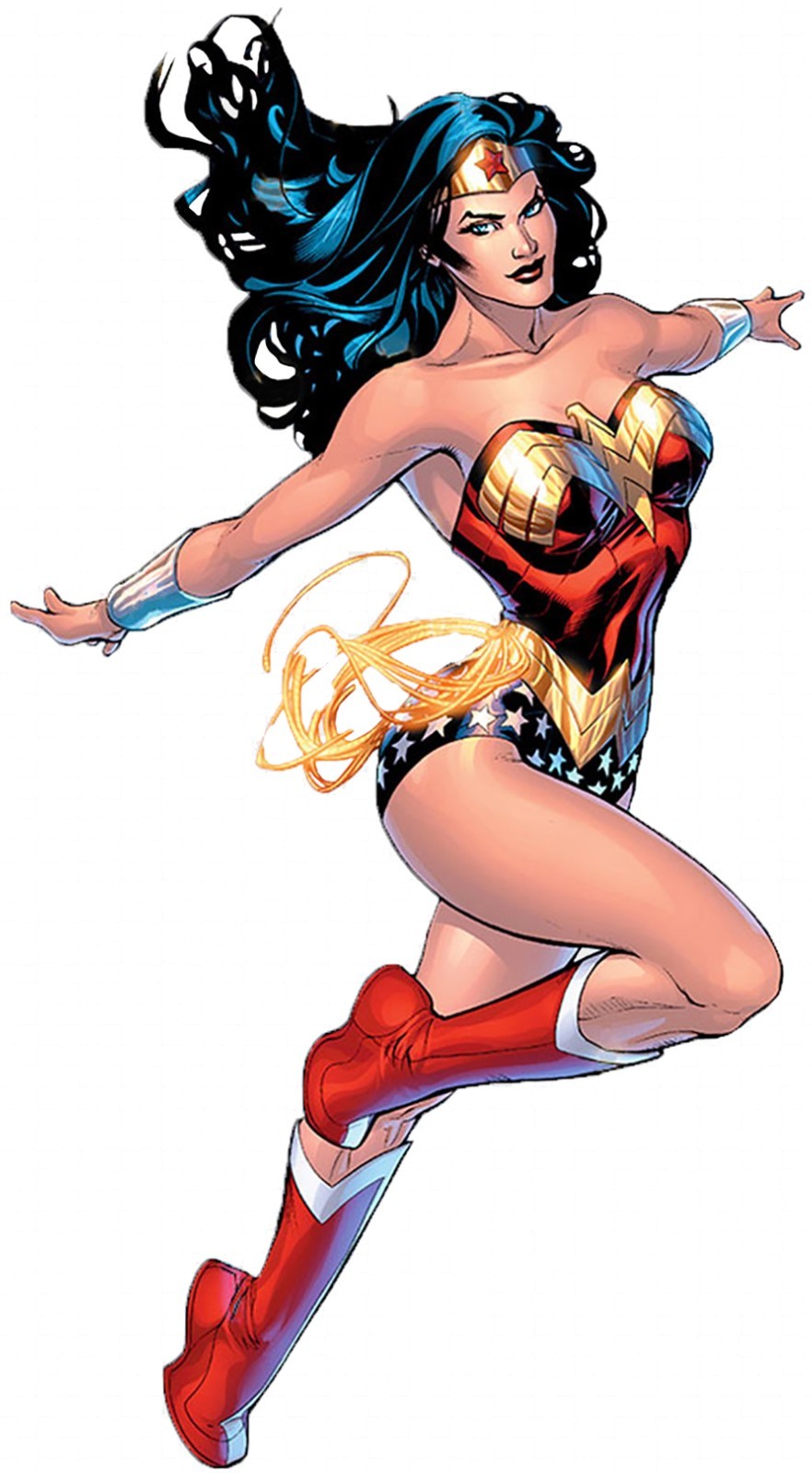 Wonder Woman Iron On Transfer For T-Shirt + Other Light & Dark Fabrics #1