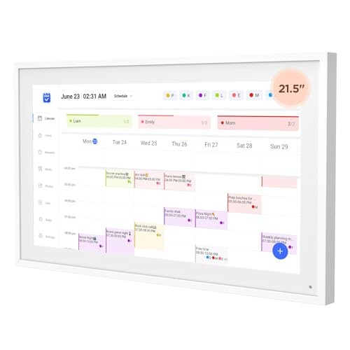 21.5 Inch Smart Digital Calendar, Wall Electronic Calendar, 1920 * 1080 21.5‘’