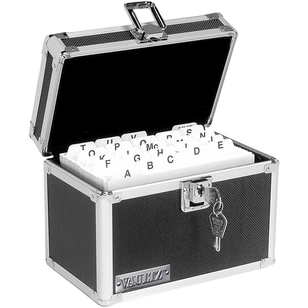 Vaultz Index Card Box - 4x6