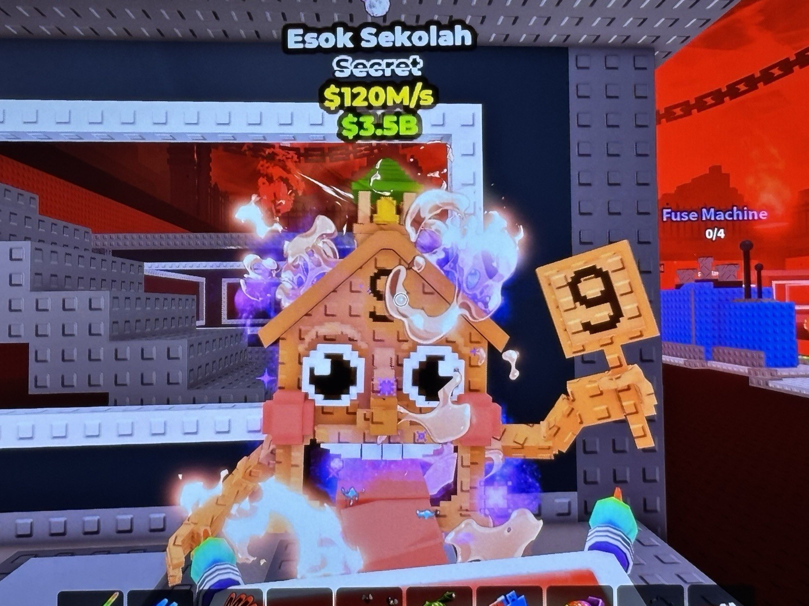 Esok Sekolah Secret Game Item Asset $120M/s $3.5B Virtual Collectible ID 9