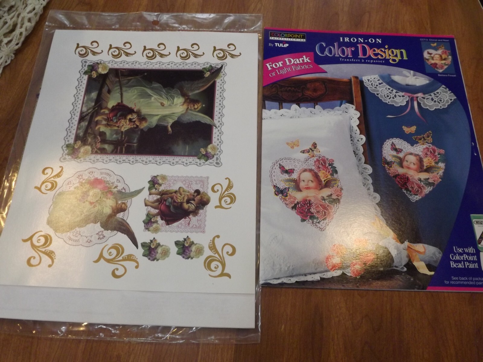 colorpoint iron on color design Angels