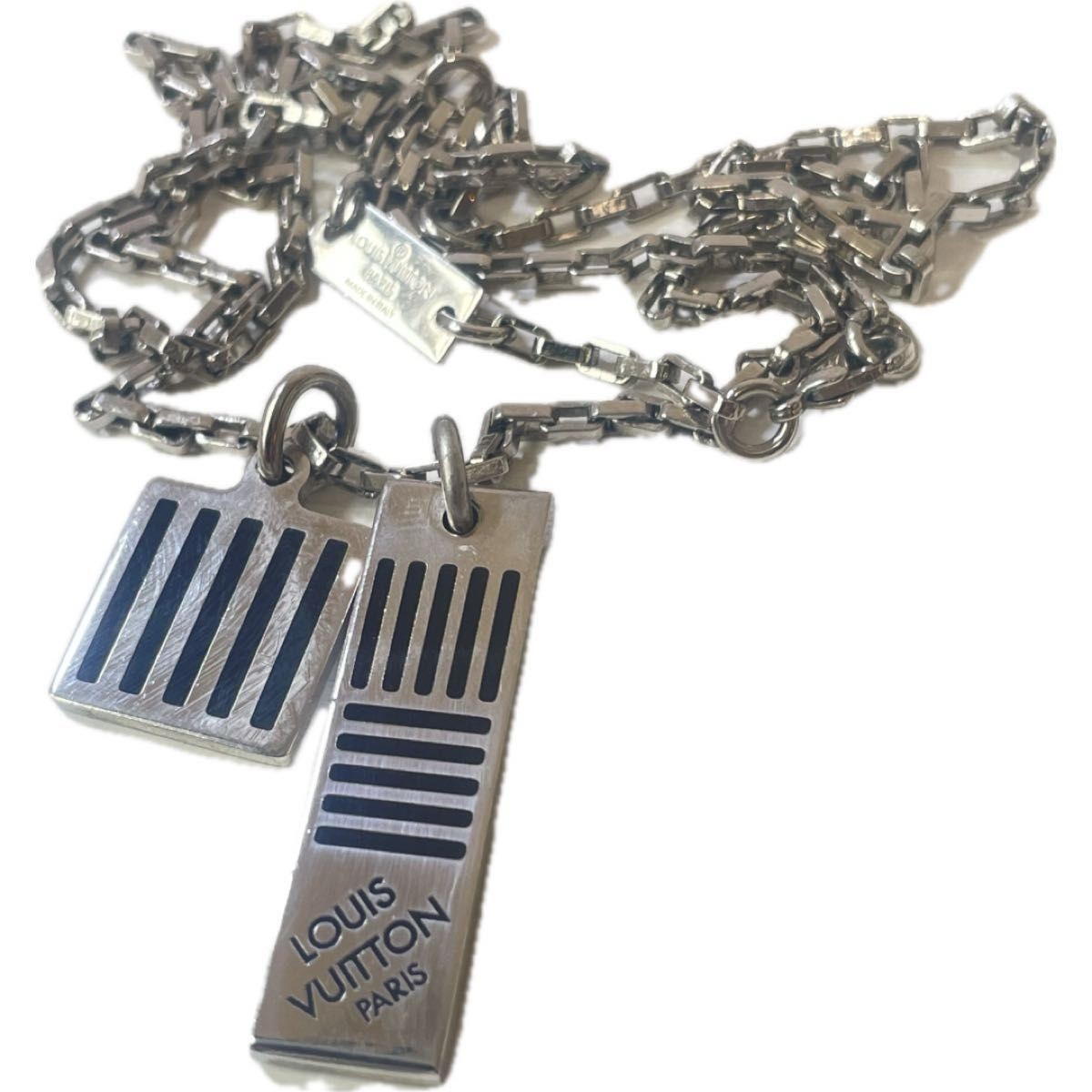 LOUIS VUITTON Collier Damier Colors Necklace