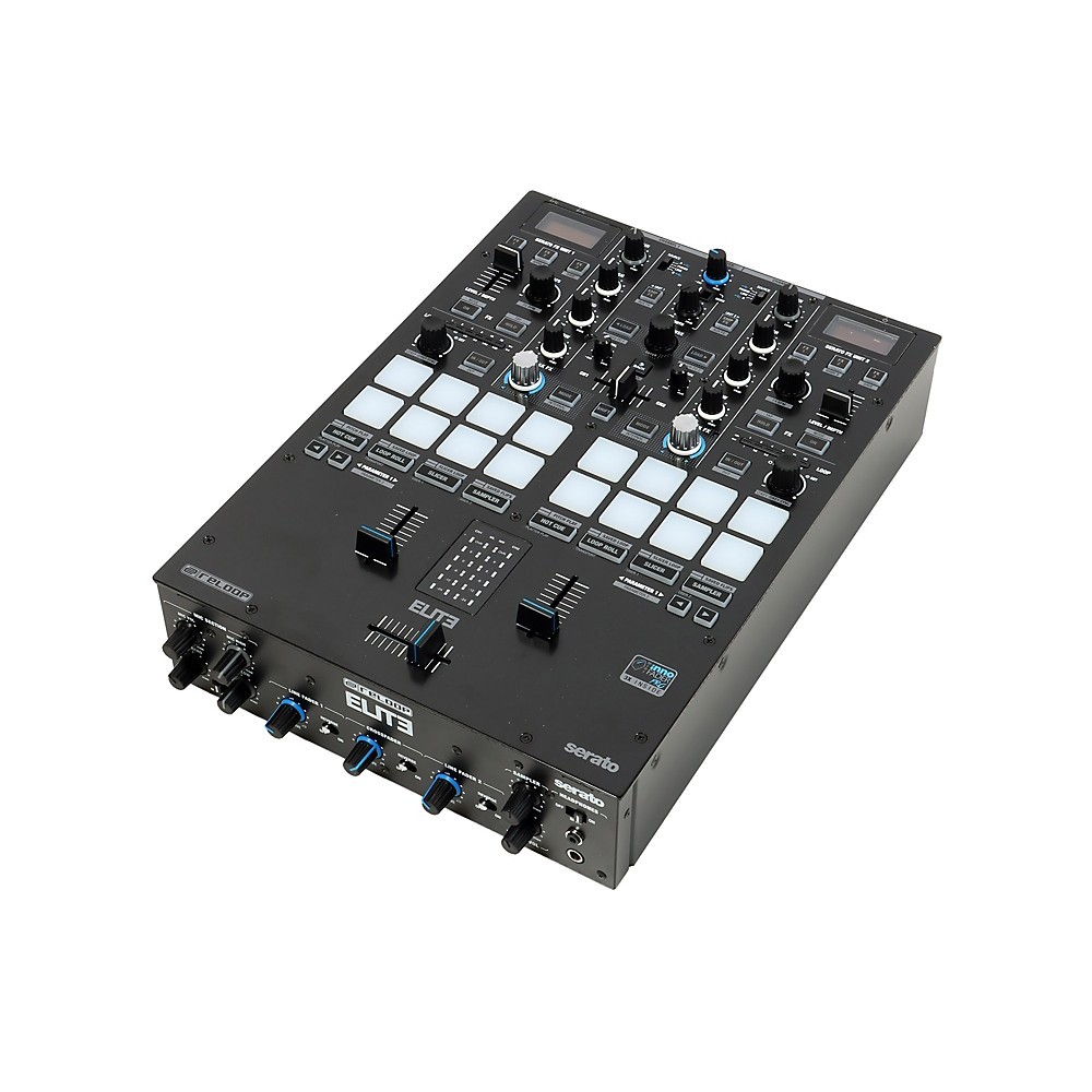 Reloop ELITE 2-Channel DVS Battle Mixer for Serato DJ Pro 197881365950 OB