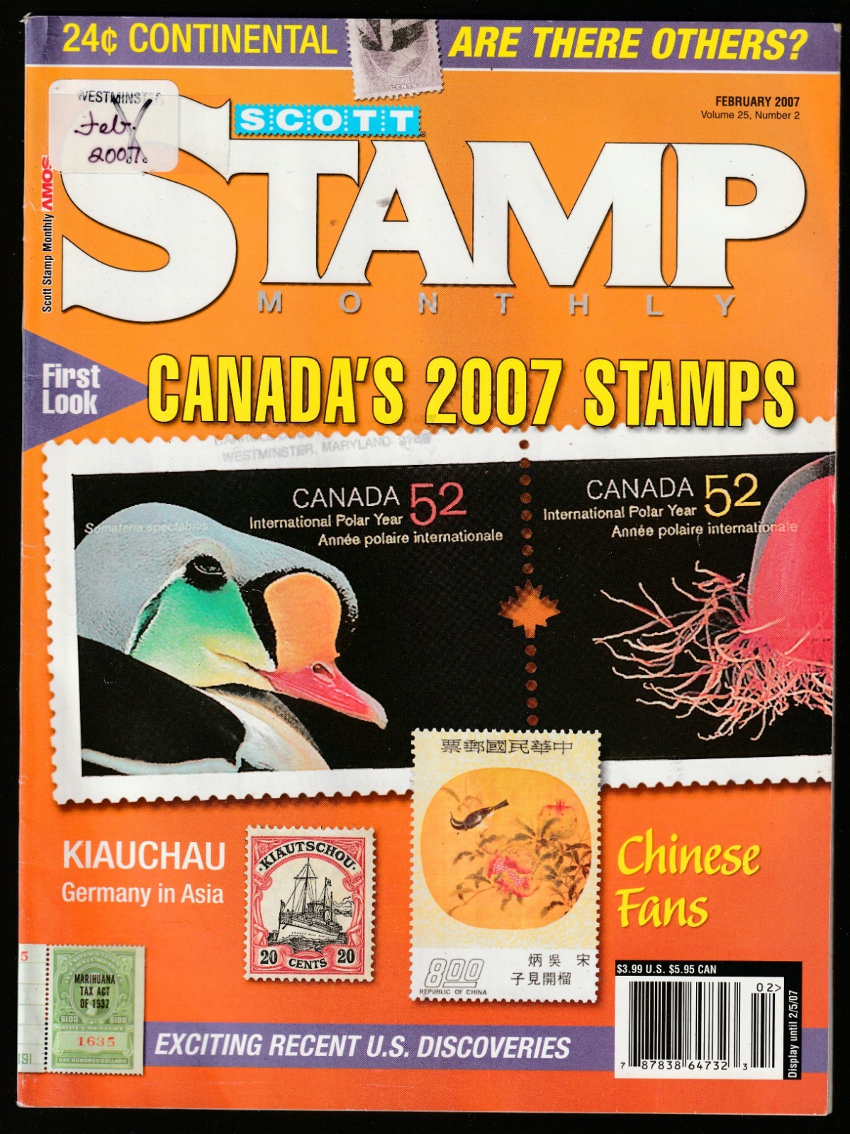 Scott Stamp Monthly - February 2007 - Volume 25, Number 2