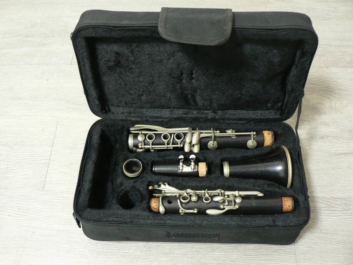 MARLY PARIS Vintage Bb Clarinet Granadilla Wooden/Made in France