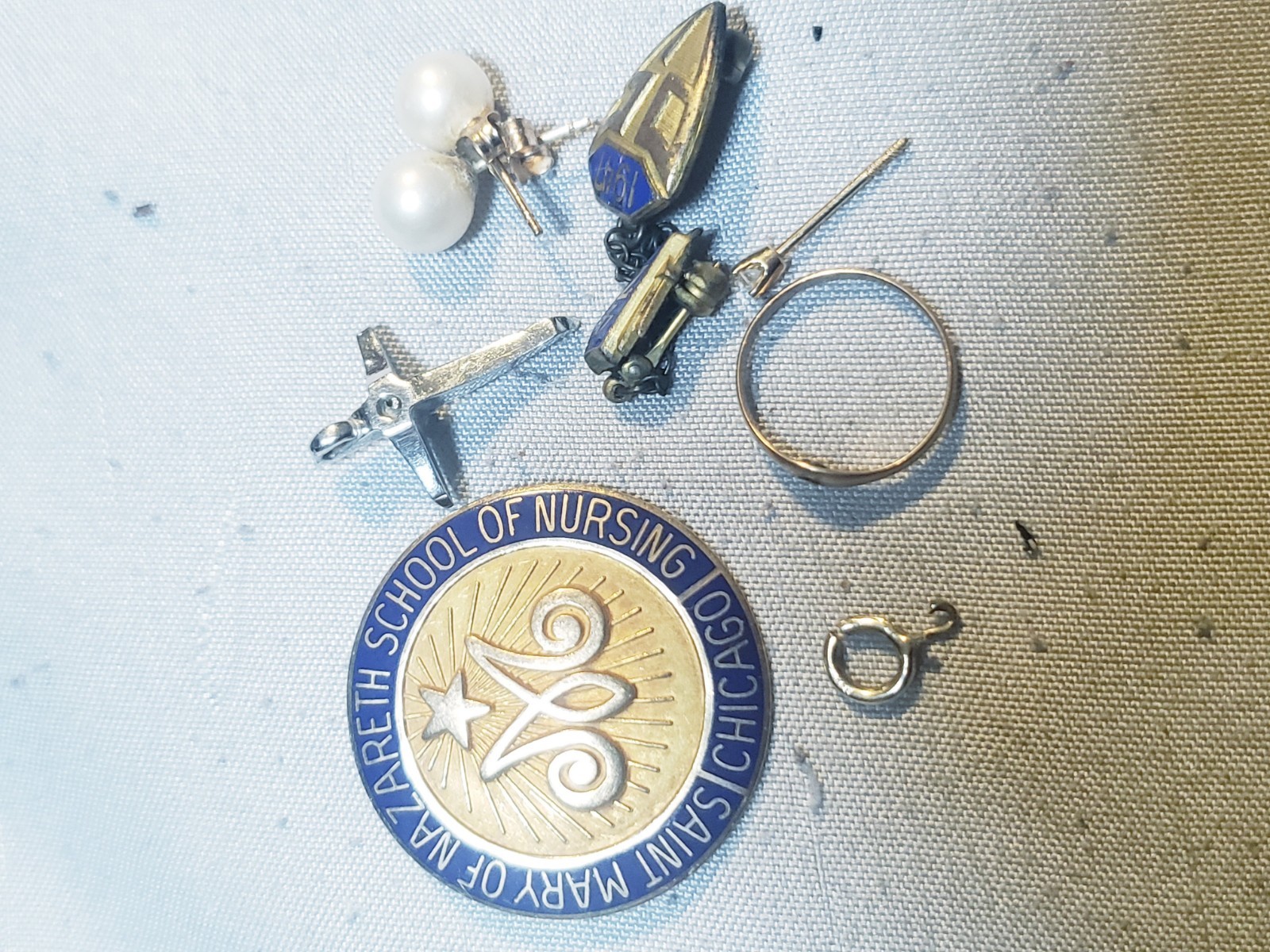 10K Gold Jewelry Lot 9.7 Grams 