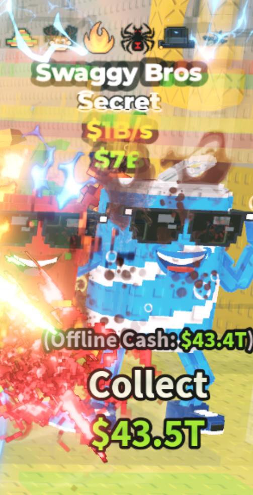 🎃 Swaggy Bros 1b/s - Steal A Brainrot - ‼️ Fast 🚚📦