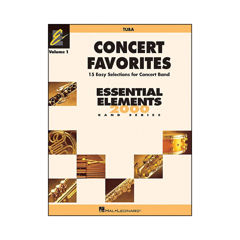 Hal Leonard Concert Favorites Vol1 Tuba