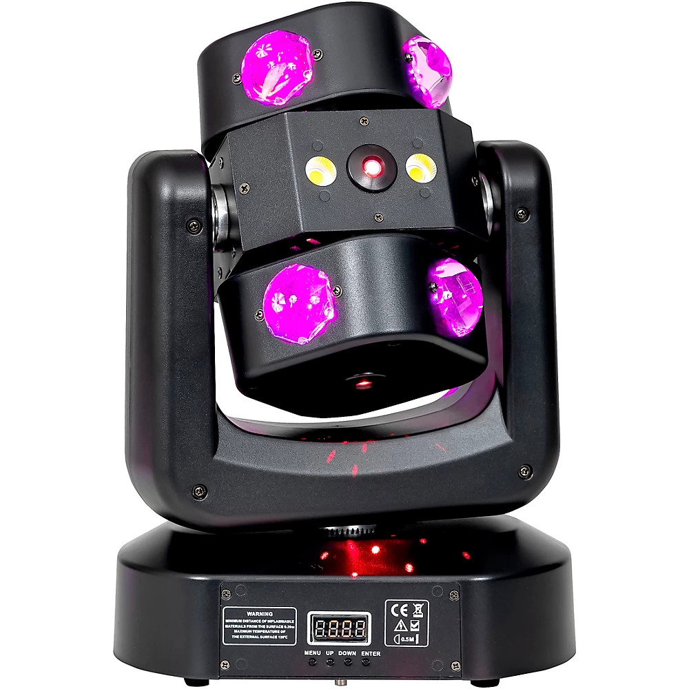 ColorKey Droid FX FX Multi-Effect Moving Head w/Multicolor LED Beams and Lasers