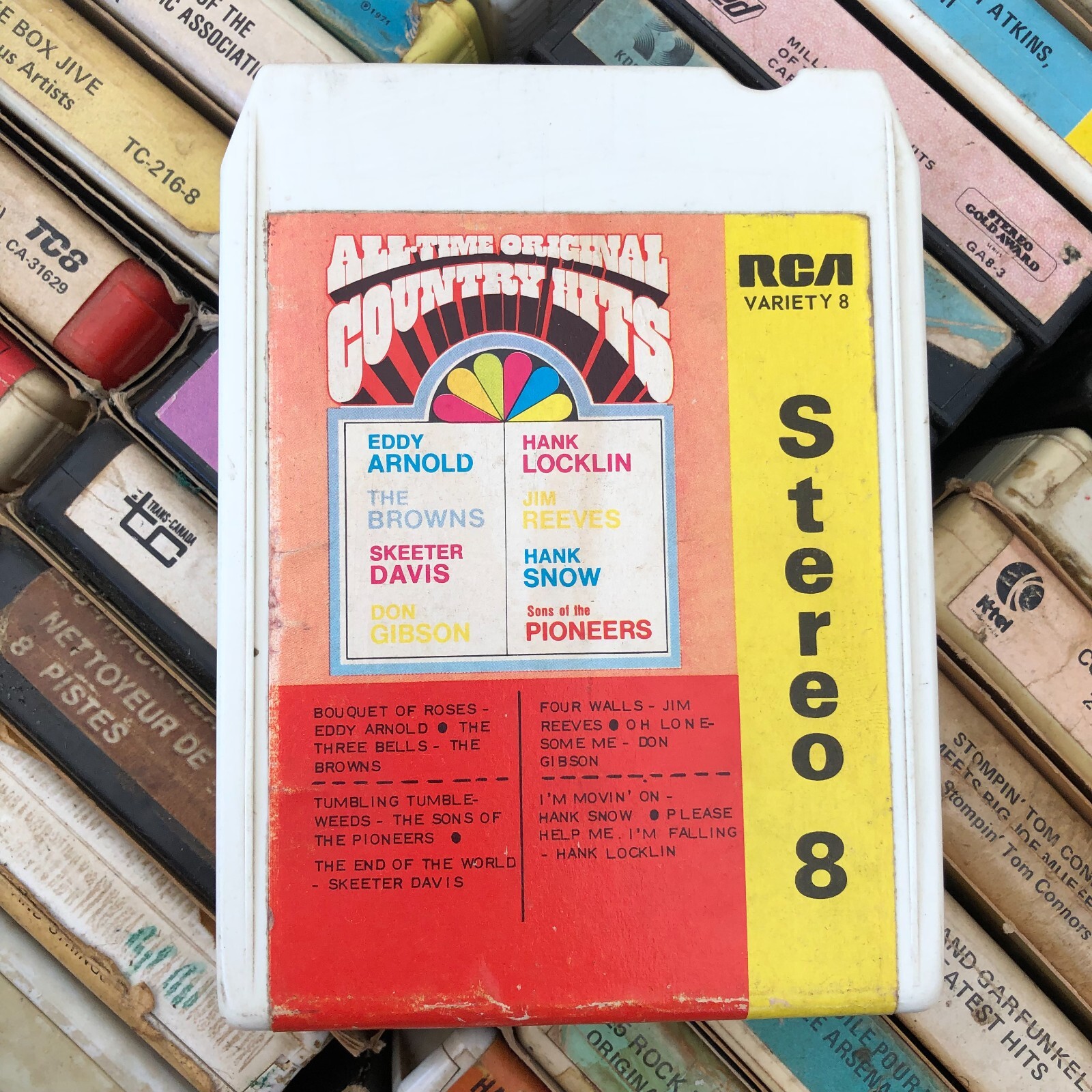 All time Original Country Hits various artists, 8 Track Tape