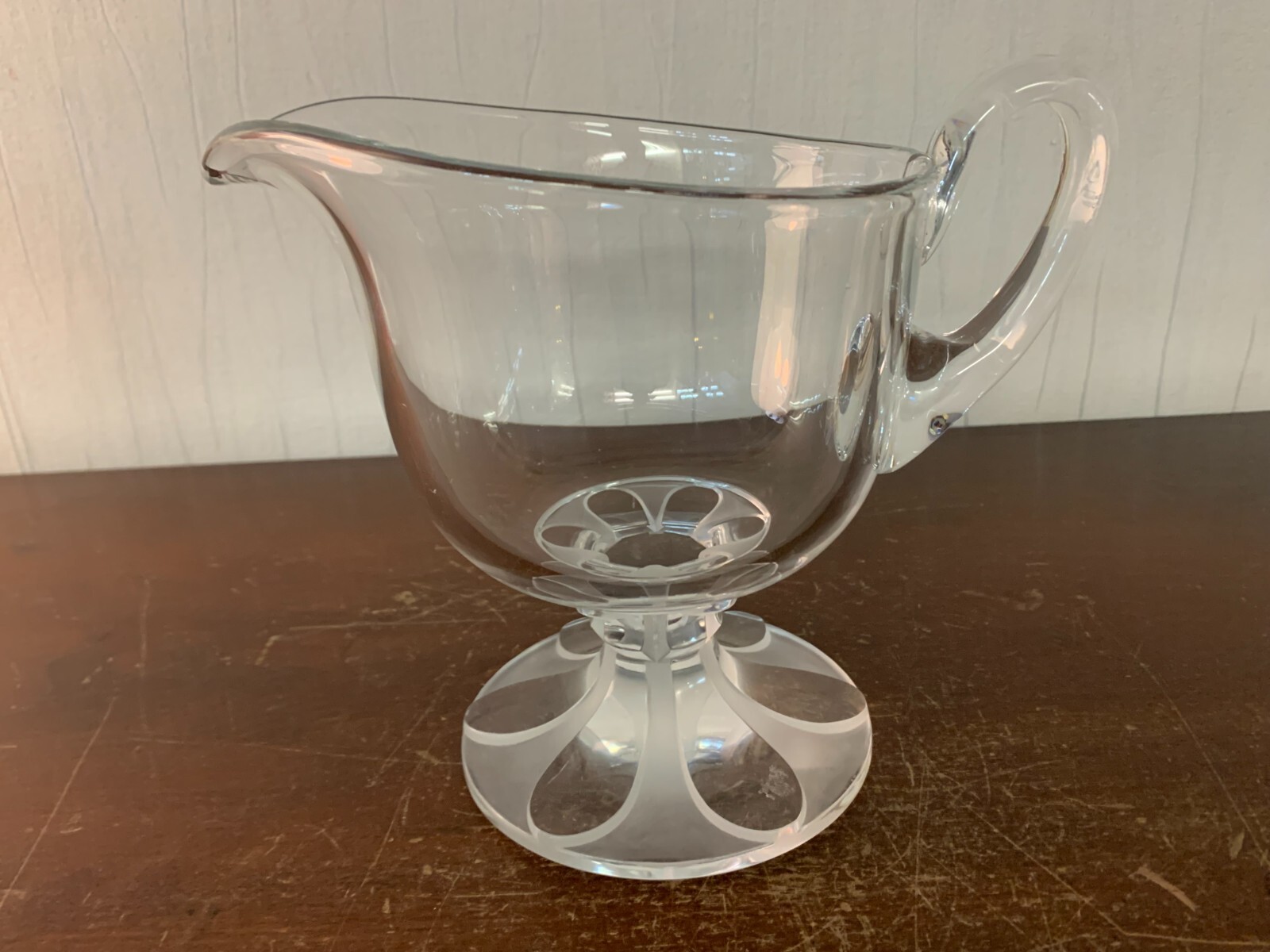 Valencian Model Crystal Pitcher Lalique