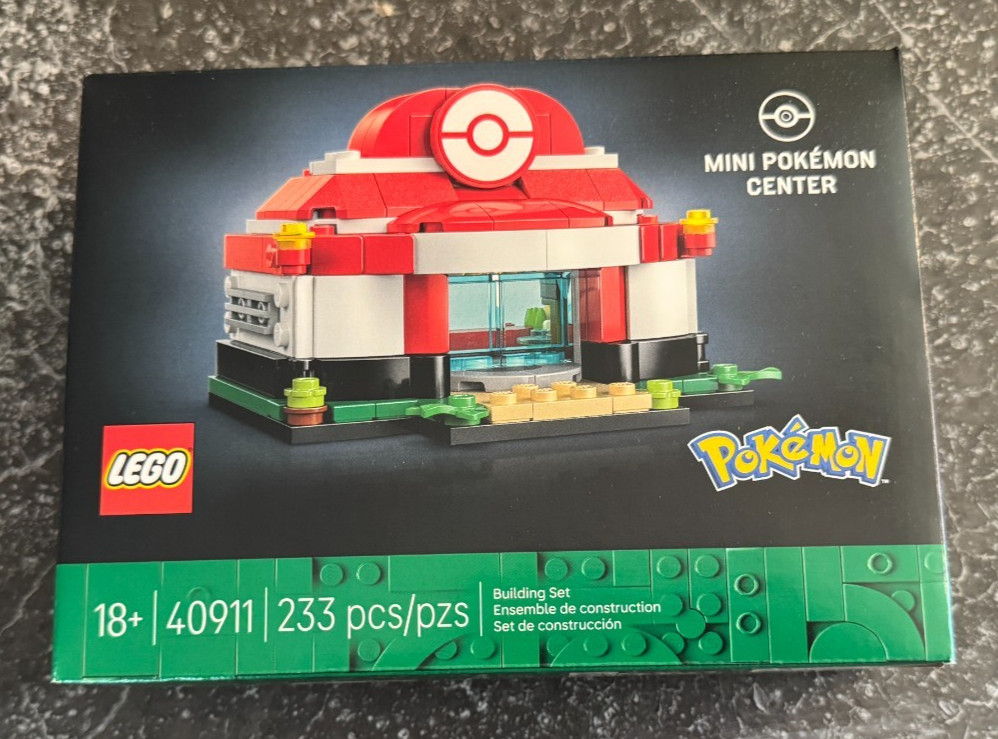 40911 Lego Mini Pokemon Center GWP US Seller IN HAND / SHIPS NOW