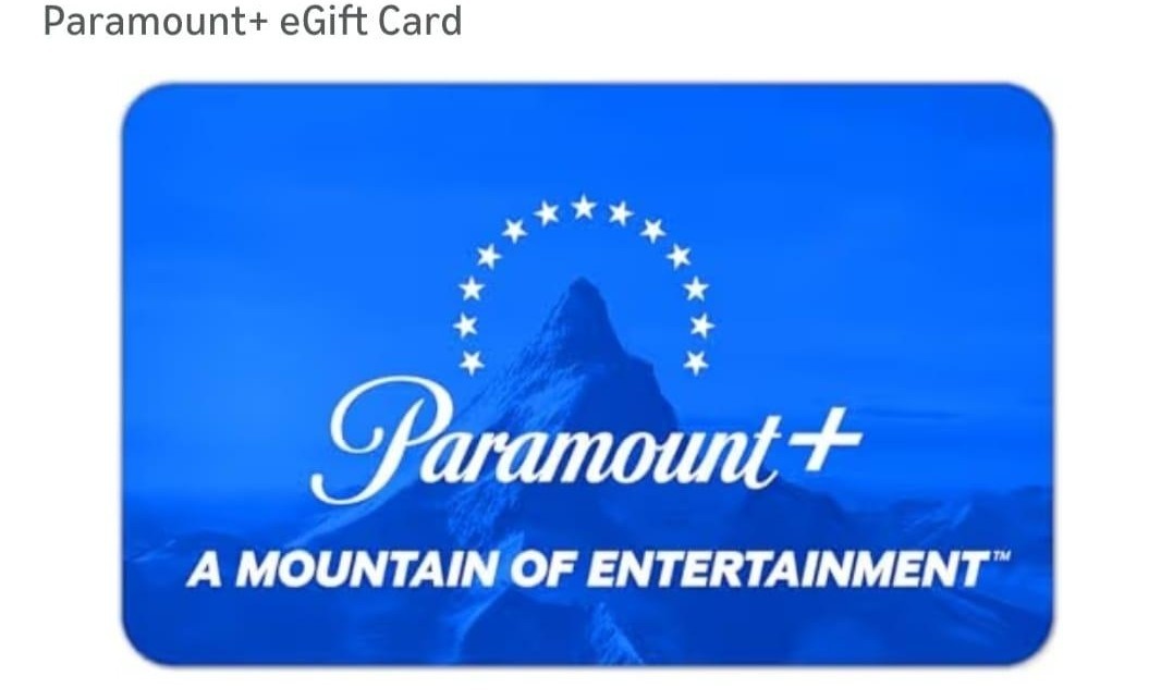 $50 value Paramount eGift Card 