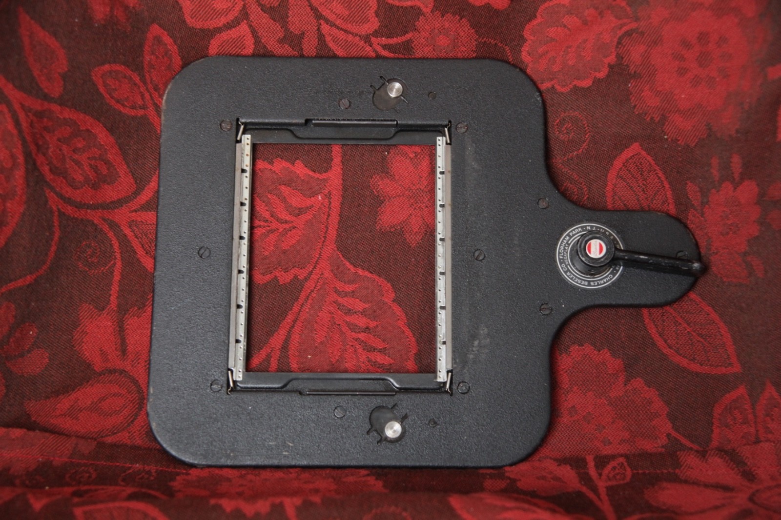 Beseler 4x5 Negaflat Negative Carrier, No. 8340.  XLNT Condition