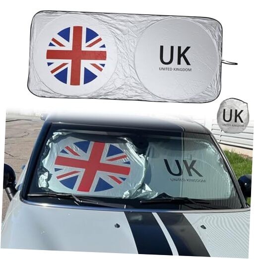  Windshield Sunshade Cover Compatible with Mini Cooper Red