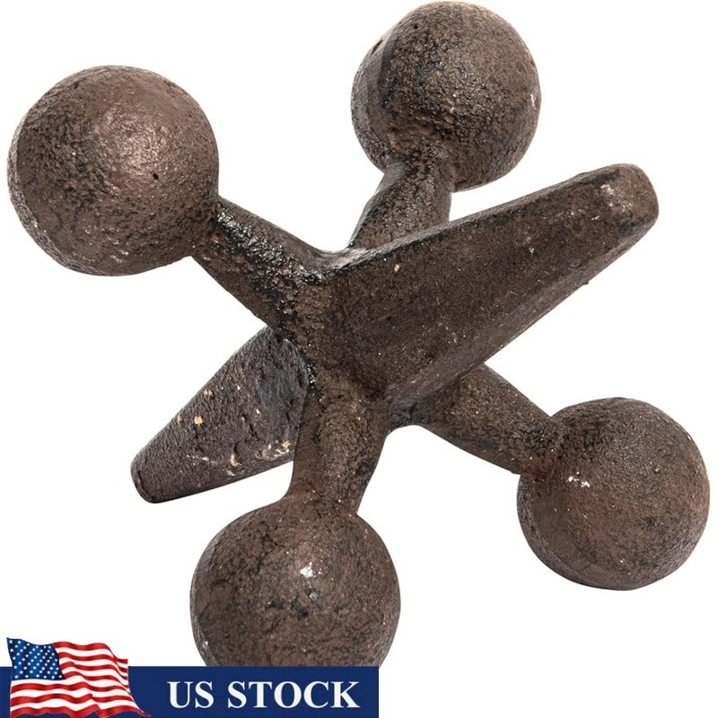 Antique Retro Cast Iron Decorative Sculpture Rustic Home/Garden Décor 6 Inch New