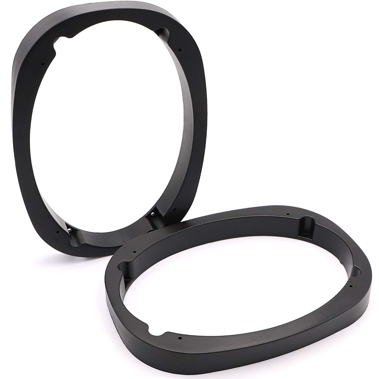 6" X 9" Universal Plastic Vehicle Car Speaker Spacer Adapter Mount Pack black 