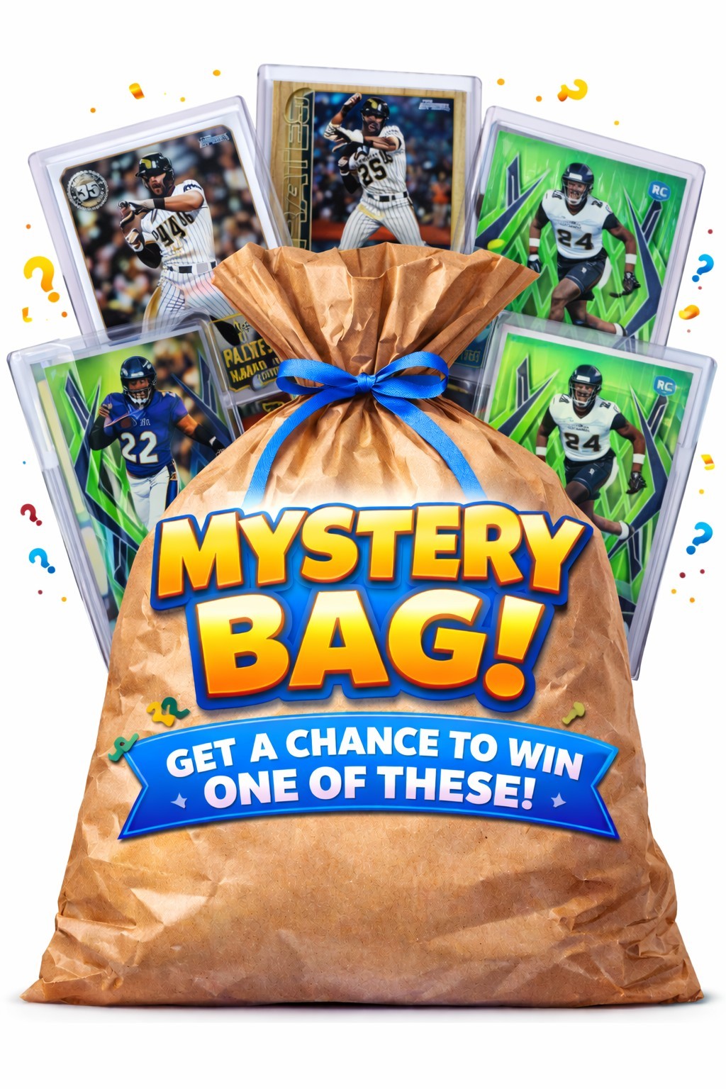 Mystery Pack For A Chance To Win One Of These
