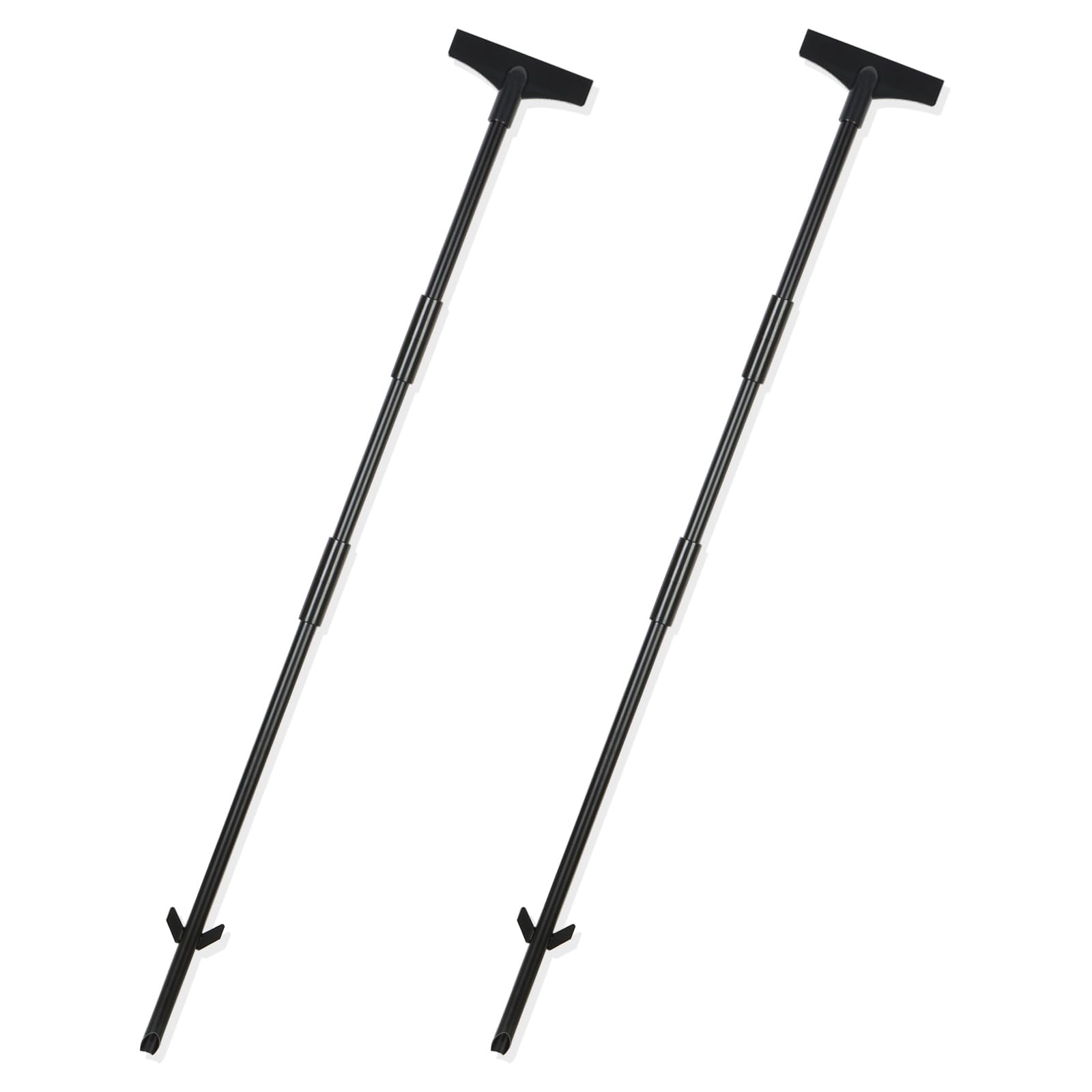 Black Stake for Yard Sign for Ground Outdoor, Yard Sign Holder Stand for Lawn...