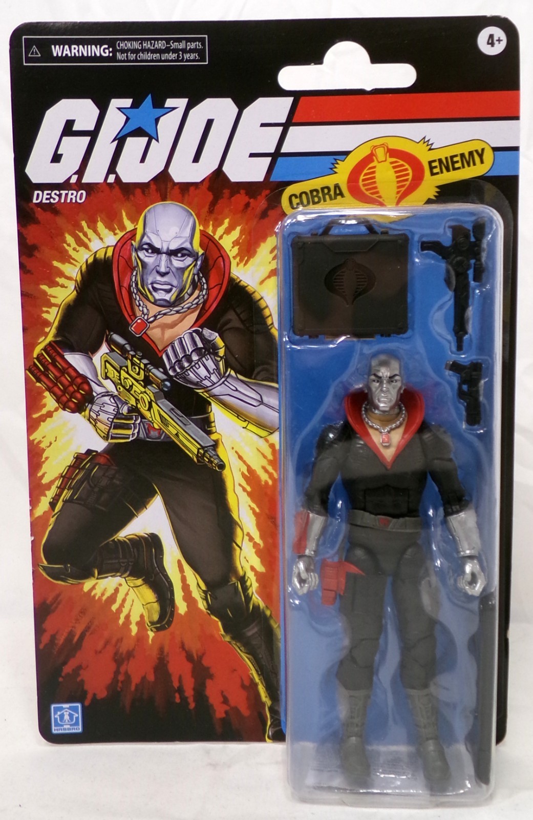GI Joe Classified Retro Card Destro 6" Figure New on Card Hasbro 2022