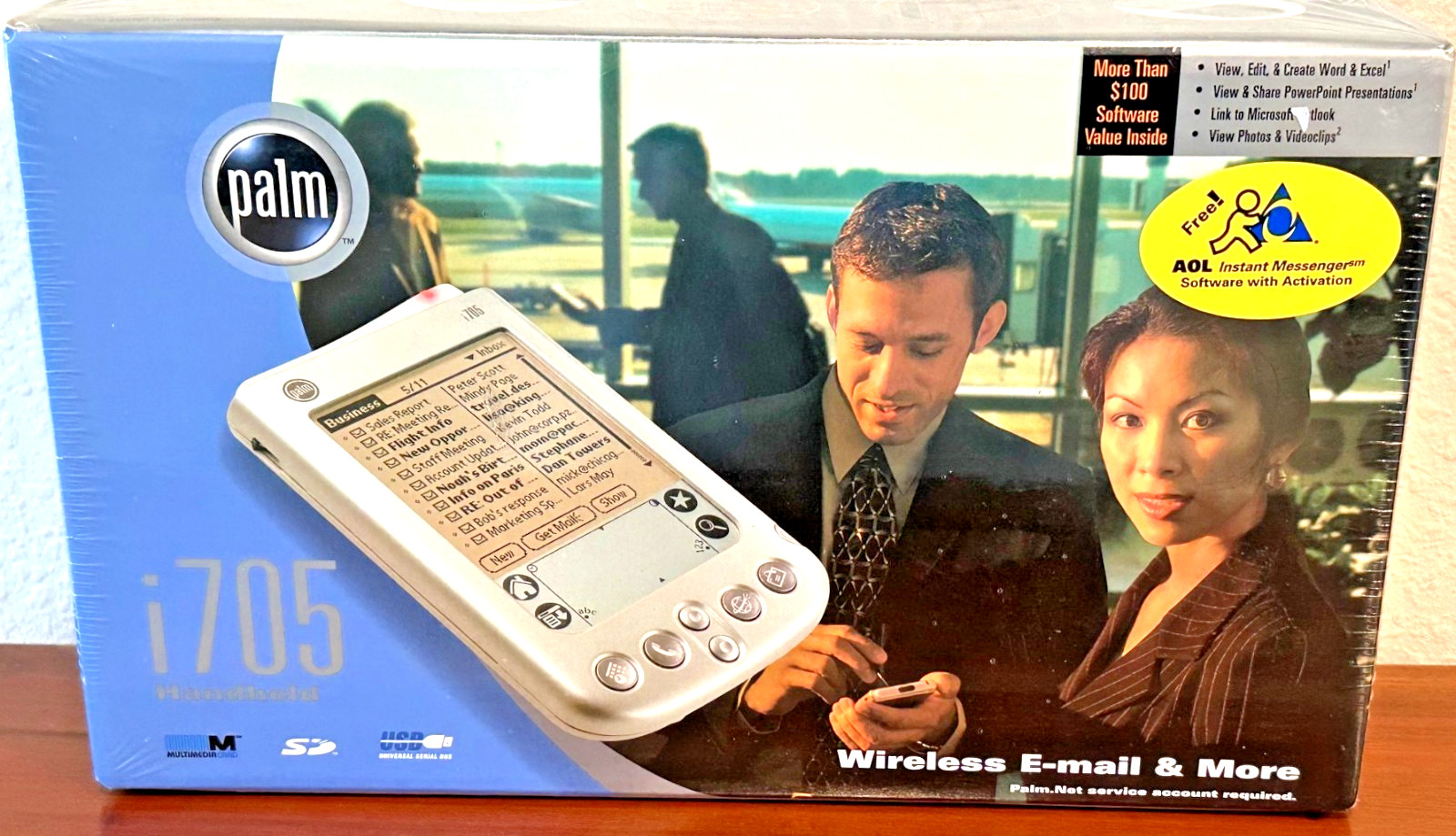 NOS Sealed Palm Pilot i705 Handheld P80503US