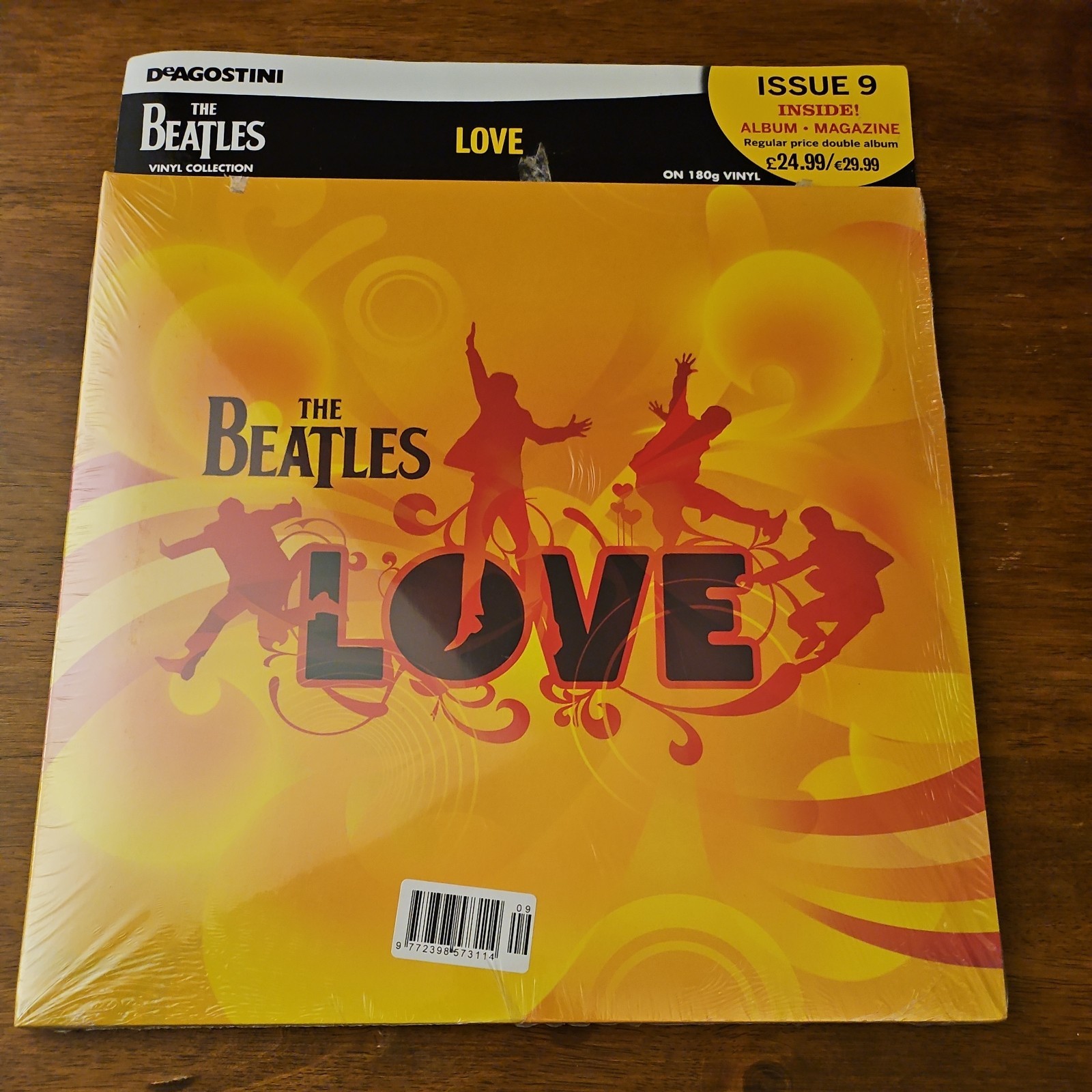 The Beatles Love 12” Vinyl Deagostini Issue 9 Sealed Double Album 