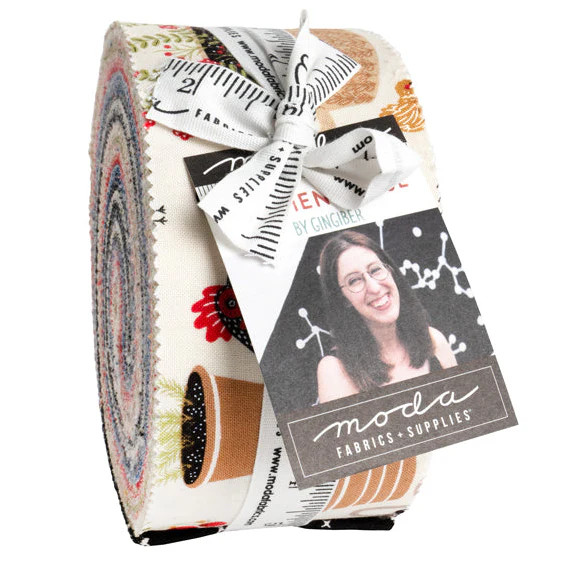 Moda - The Henhouse Jelly Roll by Gingiber 40 pcs