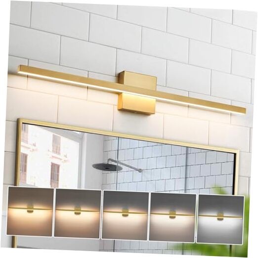 Vanity Lights for Bathroom - 31.5 inch Brushed Bathroom Light 32inch Gold