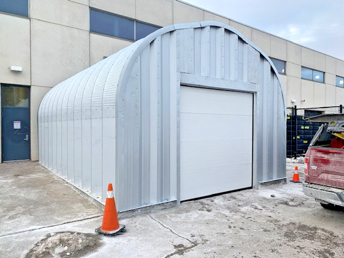 16x20x12 Engineered Steel Building Kit | DuroSPAN Clear-Span Arch System w/ Ends