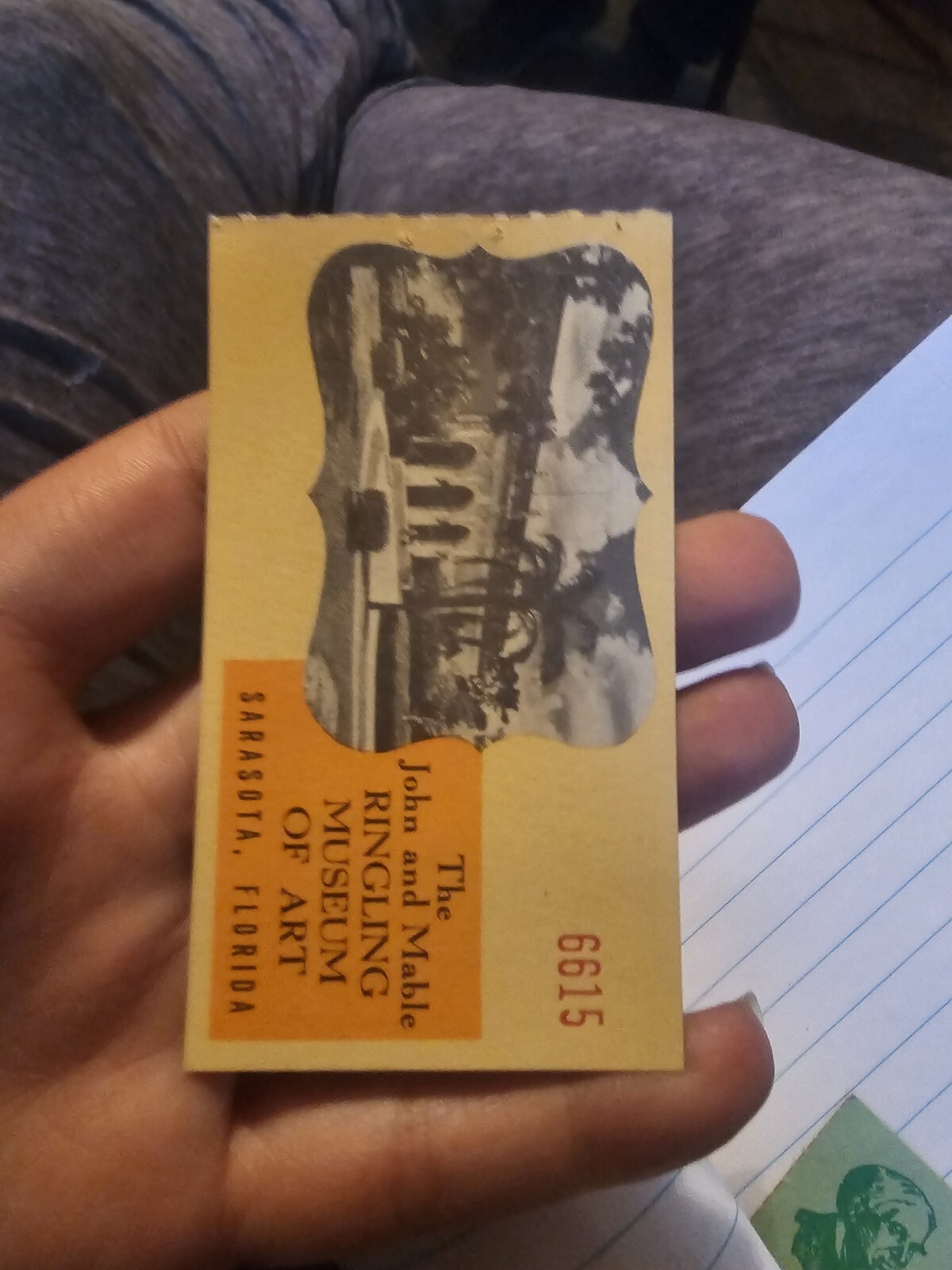John And Mable Ringling Museum Ticket