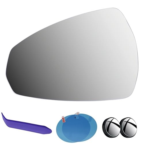  Driver Side Mirror Glass Compatible with Audi A3, A3 Quattro, S3 2015-2020, 