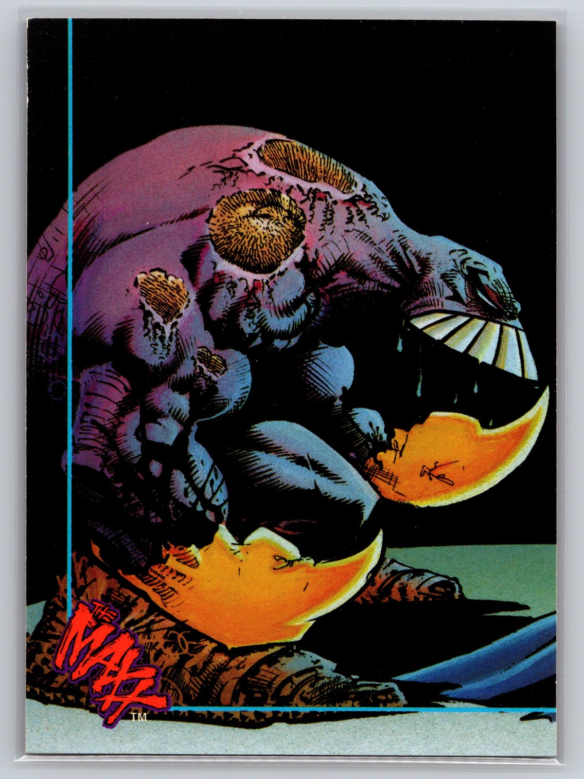 1993 Topps The Maxx #45 Maxx The Avenger Battered Hero Dark Sam Kieth Card