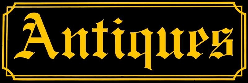 ANTIQUES - Business Service - NEW Sign 12x36" USA STEEL XL Size