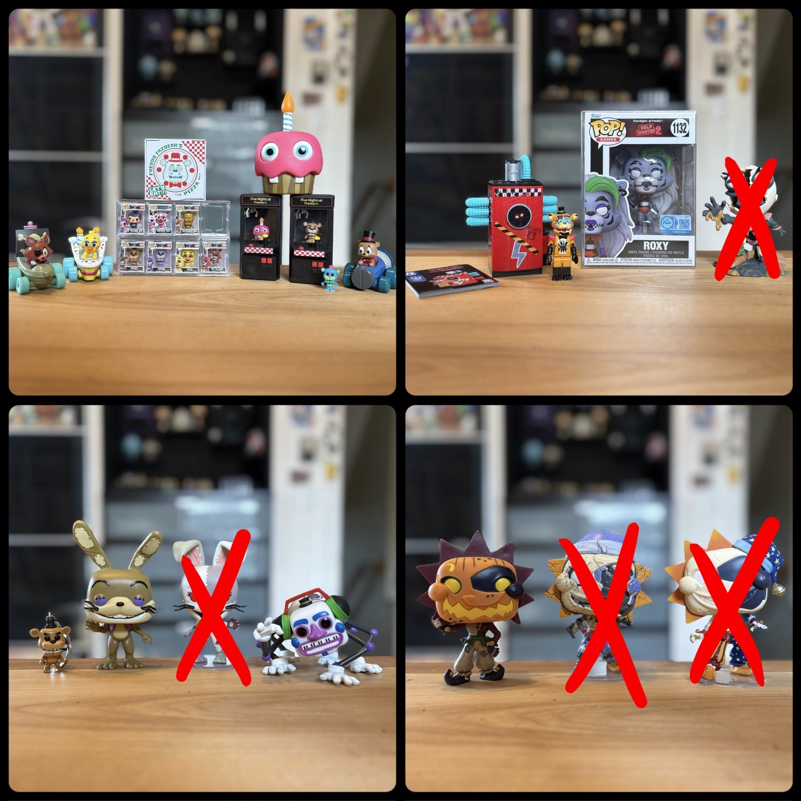 Funko Pop! FNAF Five Night’s At Freddy’s LOT