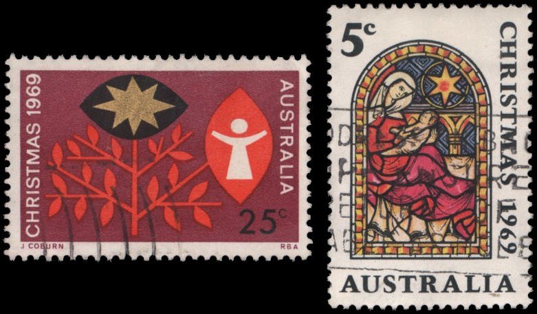 Australia #466-467 Used