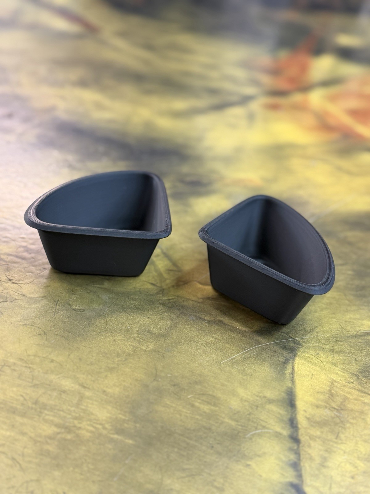 Antique Barber parts Koken ashtrays 1957 