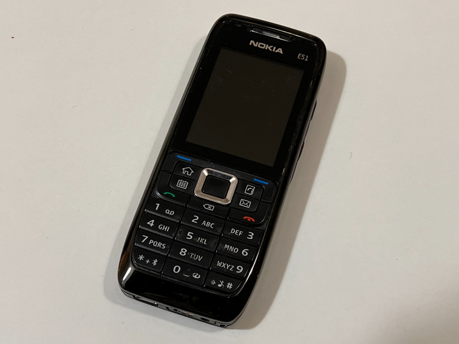 Nokia E51 Black color GSM Vintage Cell phone parts only