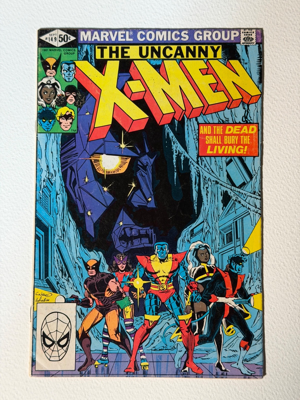 The Uncanny X-Men #149 (Marvel Comics September 1981). Dave Cockrum Art.