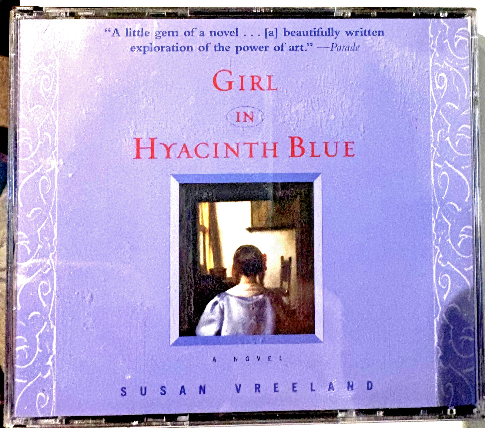 Girl in Hyacinth Blue by Susan Vreeland AUDIOBOOK 4 CDs in excellent condition!