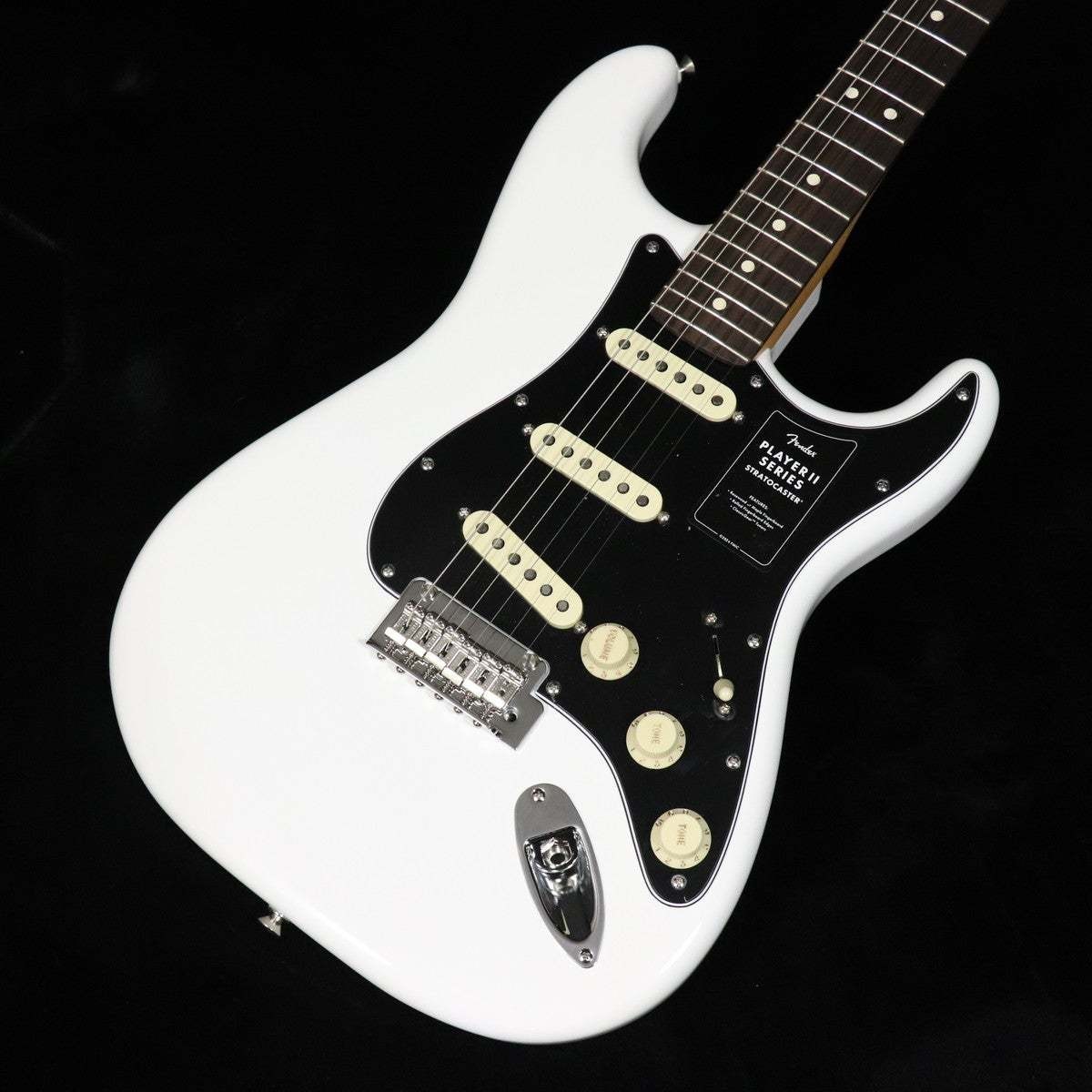 Fender Player II Stratocaster Rosewood Polar White #GG3qz