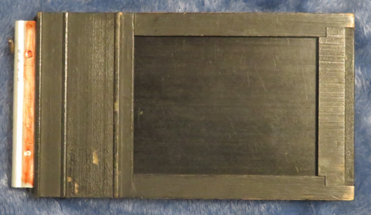 Vintage SLOTTED 2x3 (2 1/4" x 3 1/4") Wooden Film Holder for Graflex Camera