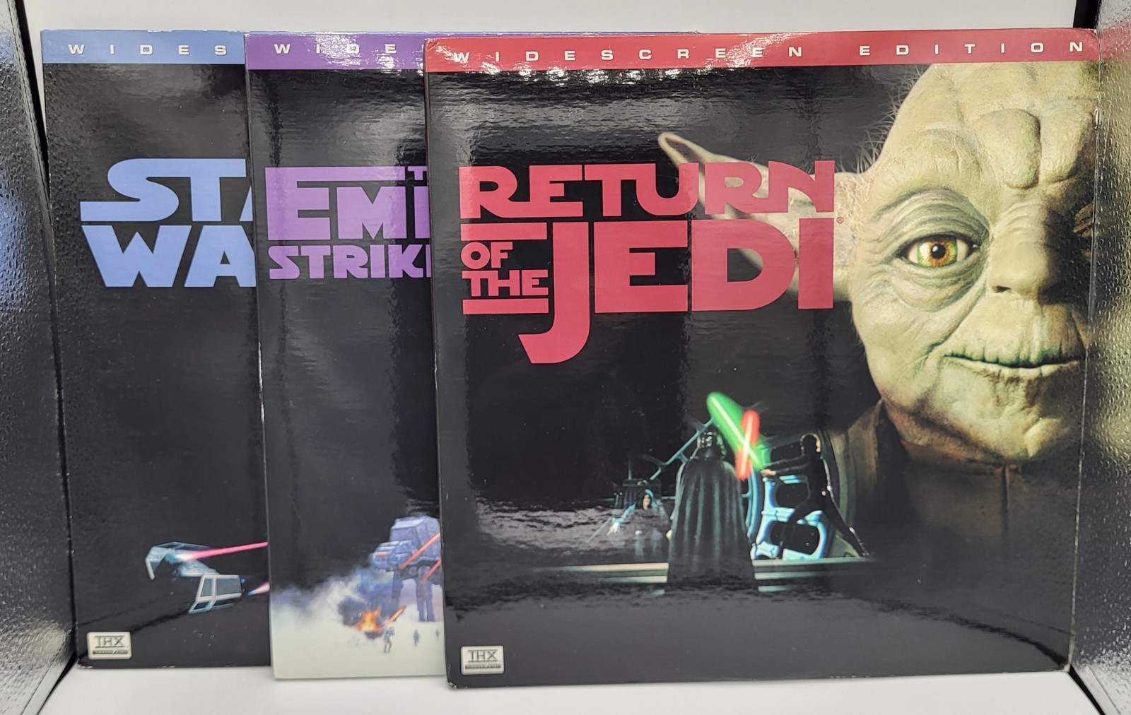 LaserDisc - Star Wars Original Trilogy - Widescreen Editions - Episodes 4-6