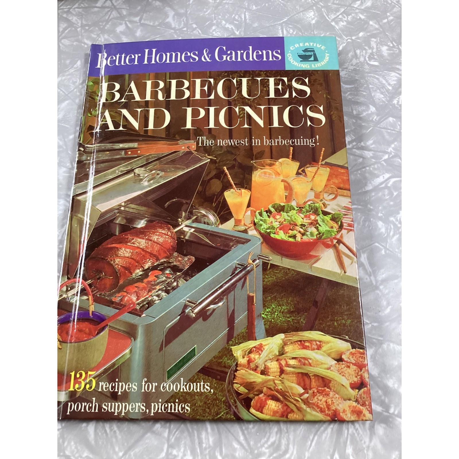 Better Homes and Gardens Barbecues and Picnics Cookbook 1963 Vintage Hardcover